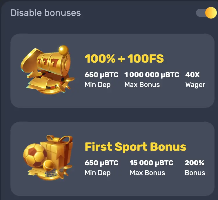 Mobile bonuses at RocketPlay Casino